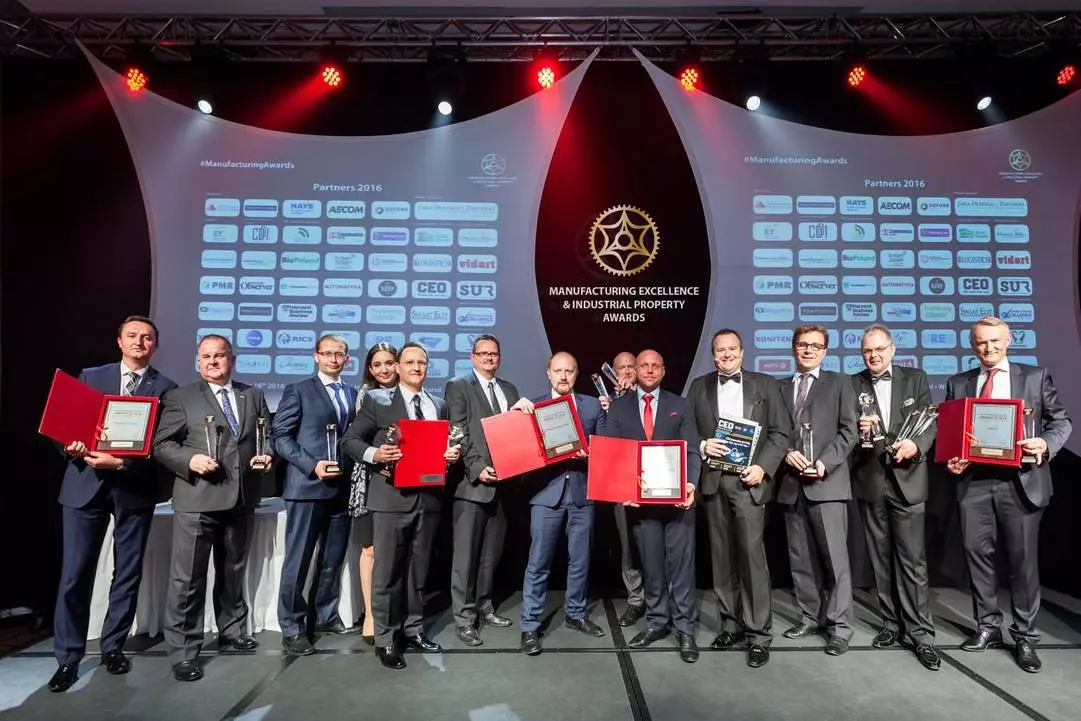Panattoni Europe wins three trophies  at the Manufacturing Excellence & Industrial Property Awards 2016