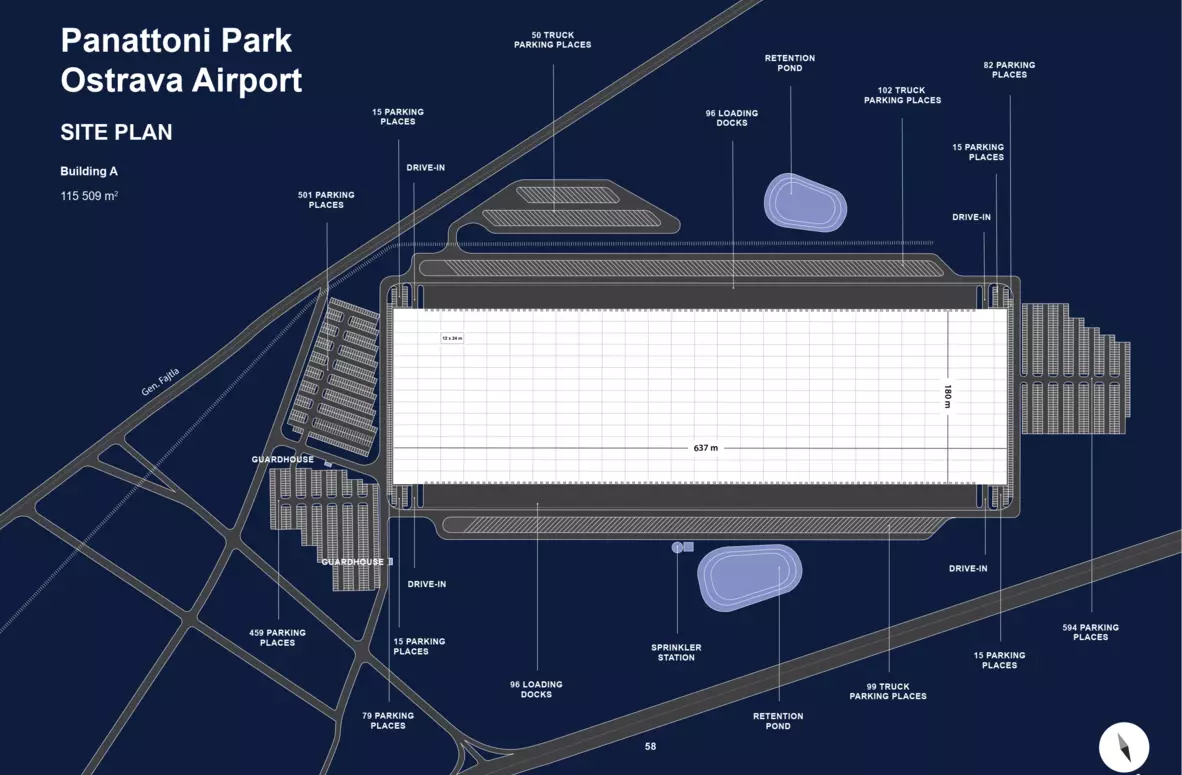 Panattoni Park Ostrava Airportsite plan image