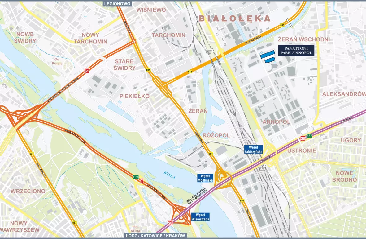 City Logistics Warsaw IVsite plan image