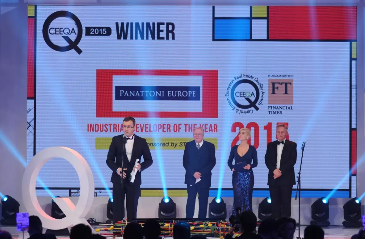 Panattoni Europe named Industrial Developer of the Year at CEEQA AWARDS
