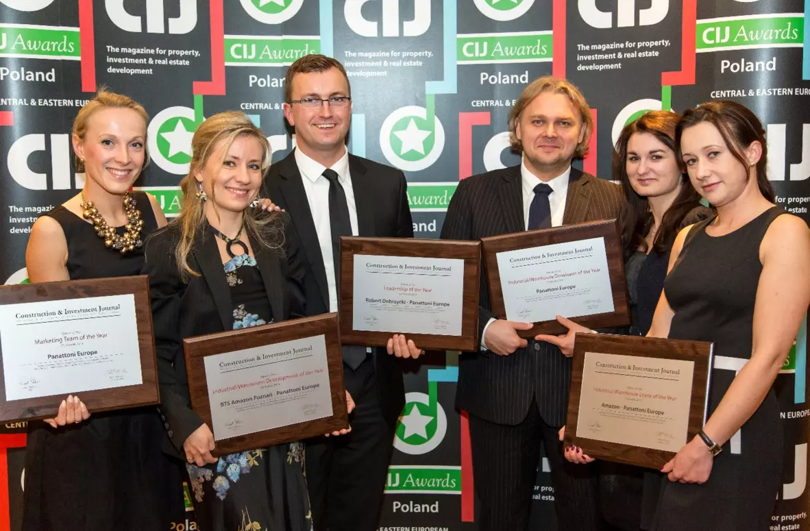 Panattoni Europe na piątkę w CIJ Awards - 5 nagród dla dewelopera w 12. edycji konkursu