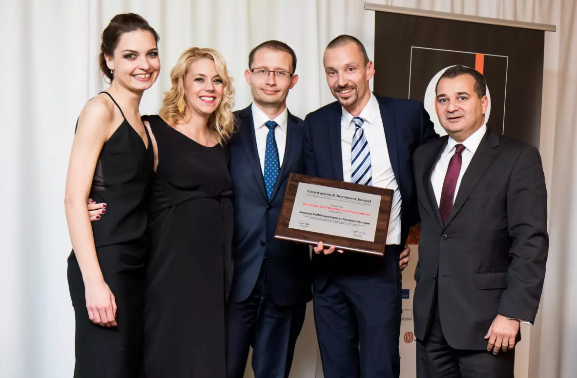 Panattoni Europe slaví dvojnásobný triumf na CIJ Awards