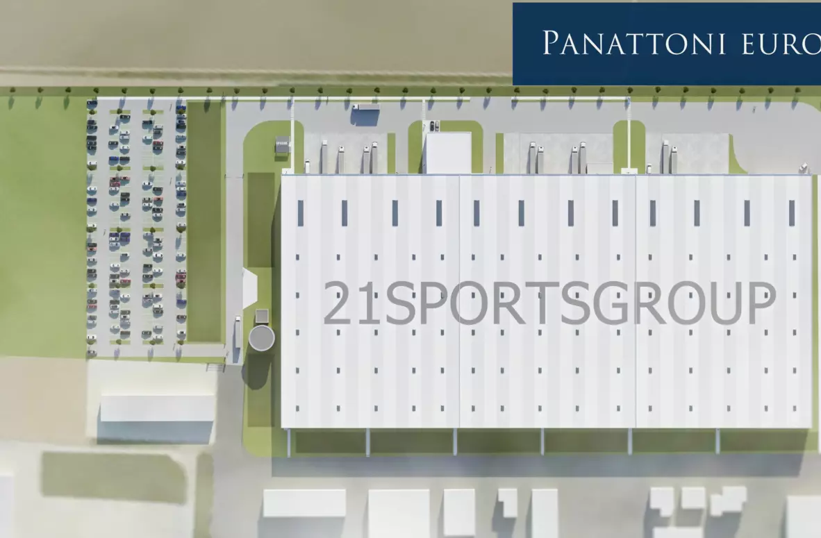 Panattoni entwickelt Logistikanlage für 21sportsgroup in Ketsch