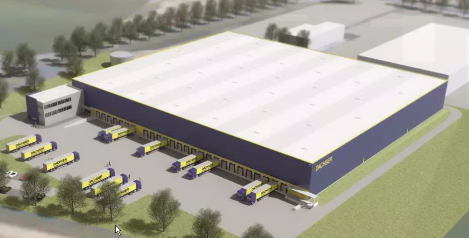 Dachser chooses Panattoni Europe. Joint development of a logistics facility for Dachser in Öhringen.