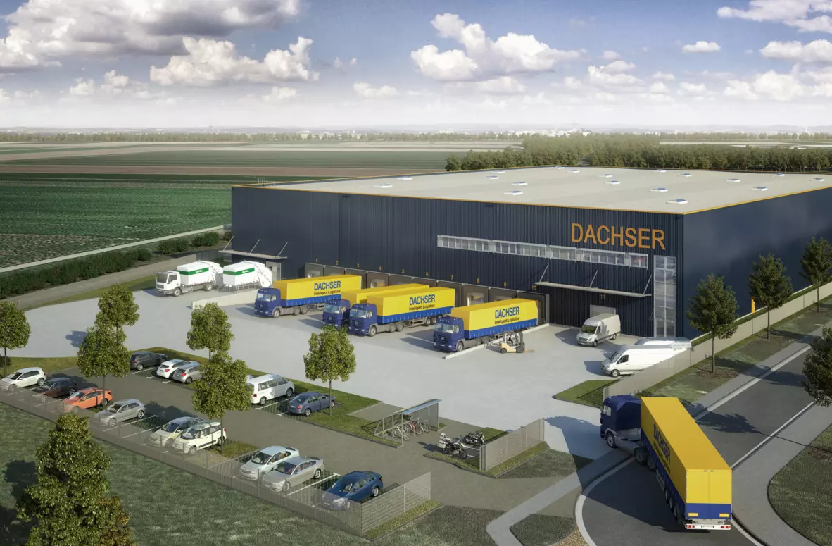 Panattoni Europe has started a new warehouse for Dachser in Alsdorf 