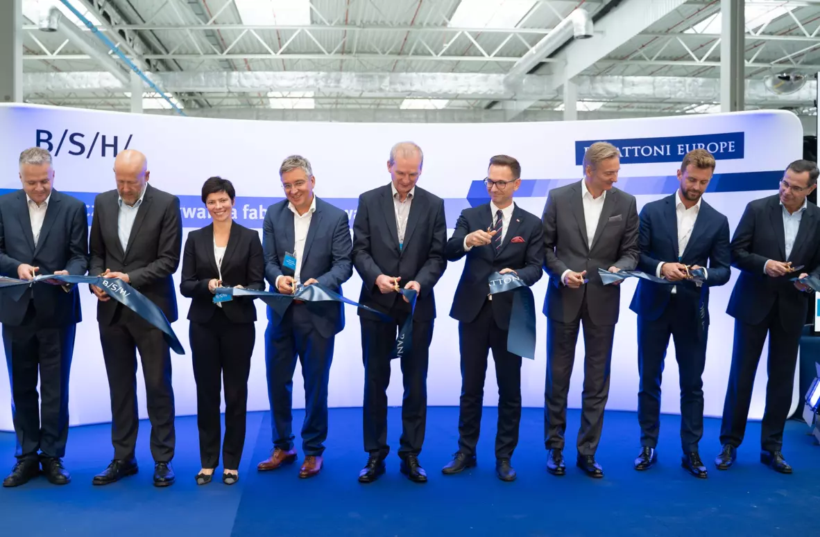 Panattoni Europe opens a BSH dishwasher factory in Łódź and breaks another record
