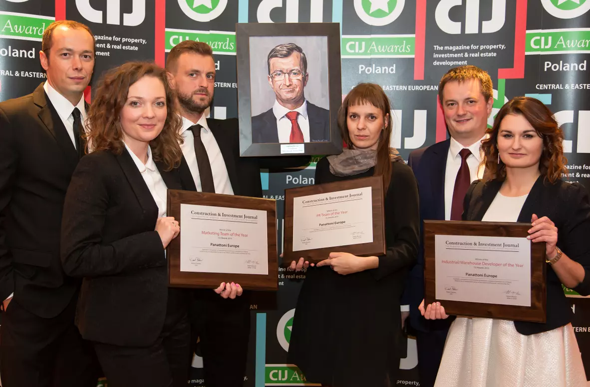 Panattoni Europe triumfuje w CIJ Awards 2015