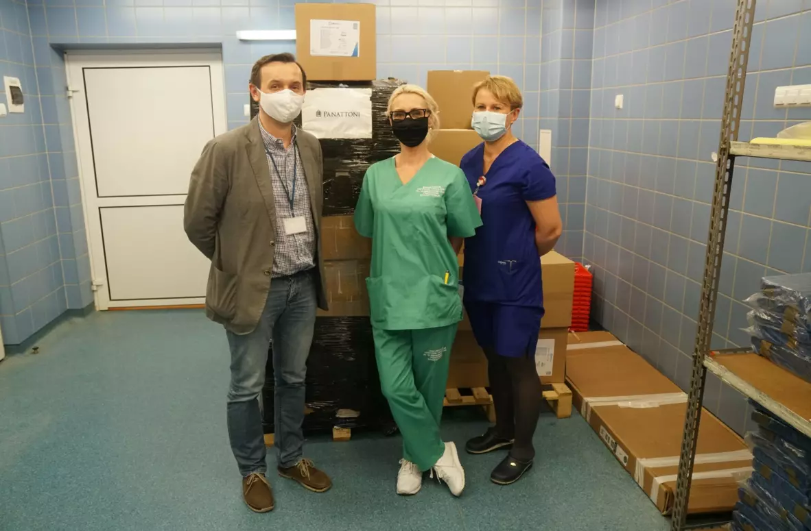 Panattoni wspiera walkę z koronawirusem – sprzęt za 500 000 PLN trafi do trzech szpitali