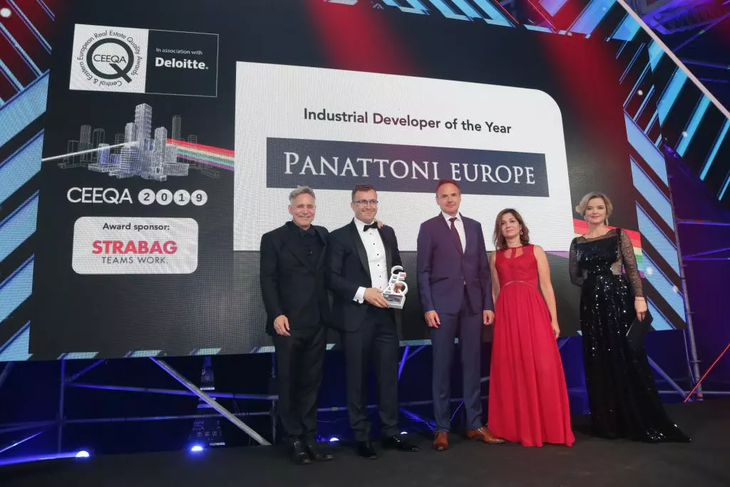Panattoni Europe with the prizes of the Industrial Developer of the Year and the Overall Company of the Year at CEEQA 2019.