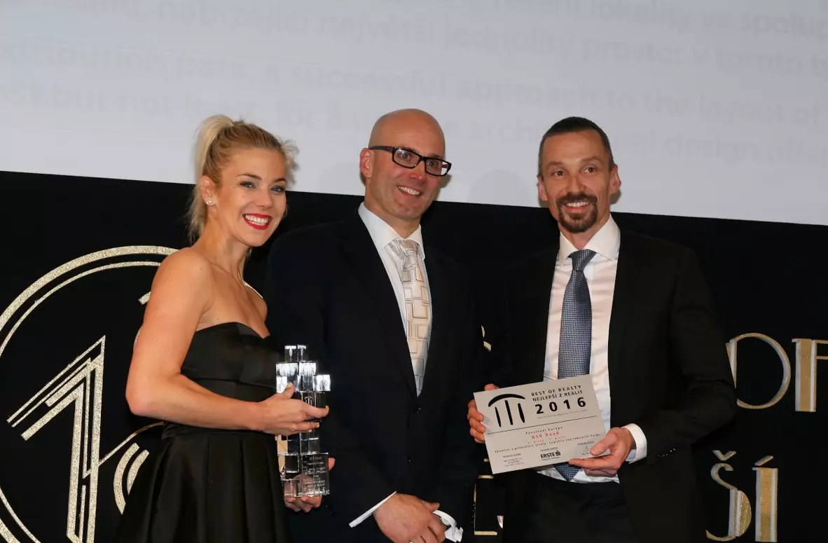 Panattoni Europe zazářila na stupních vítězů v soutěži Best of Realty – Nejlepší z Realit 