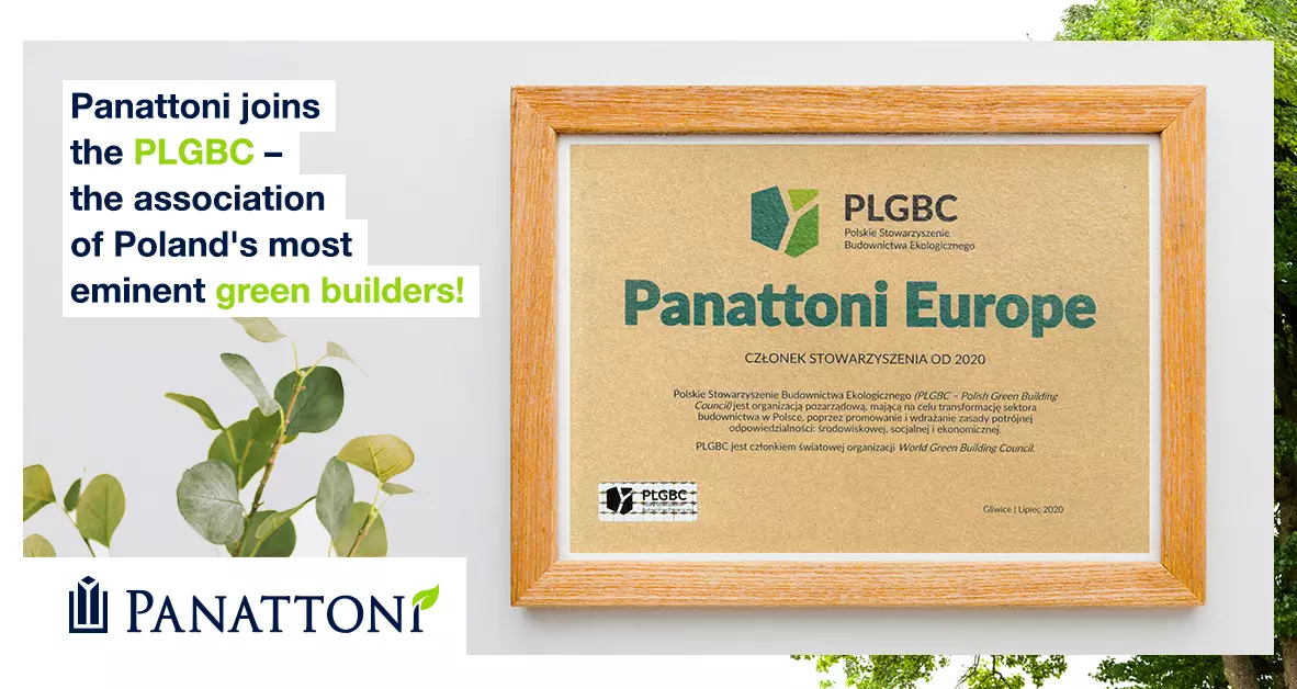 Panattoni dołączył do PLGBC  - prestiżowego grona liderów zielonego budownictwa