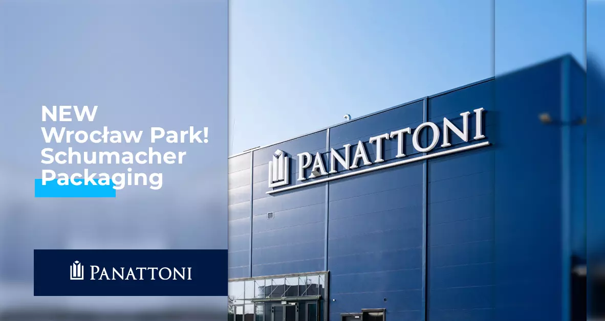 Panattoni Park Wrocław West Gate – start budowy i pierwszy najem. Schumacher Packaging zajmie 5670 m kw. 
