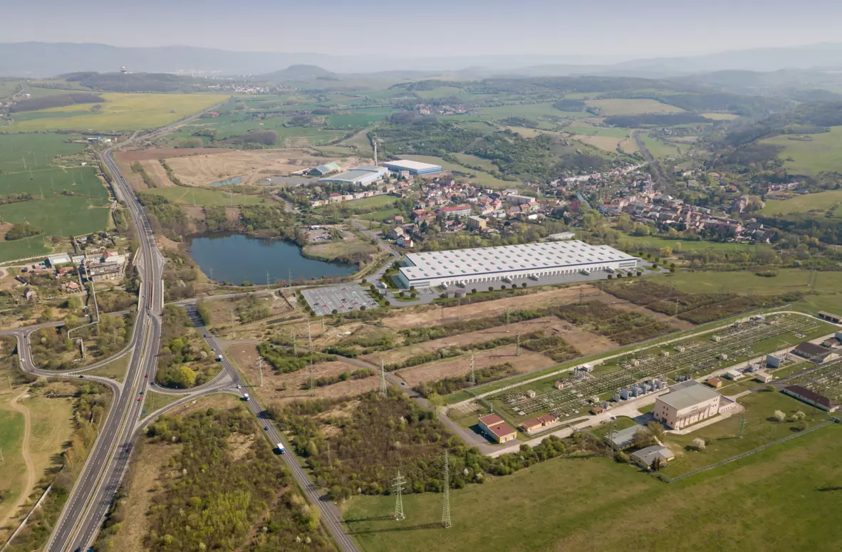 Panattoni Park Teplice South begins to grow on a brownfield
