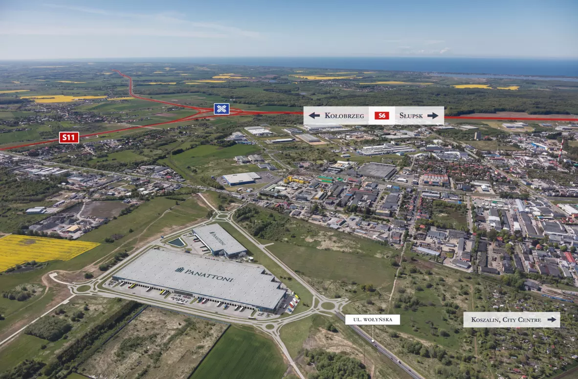 Panattoni invests in Western Pomerania – a 65,000 sqm park in Koszalin