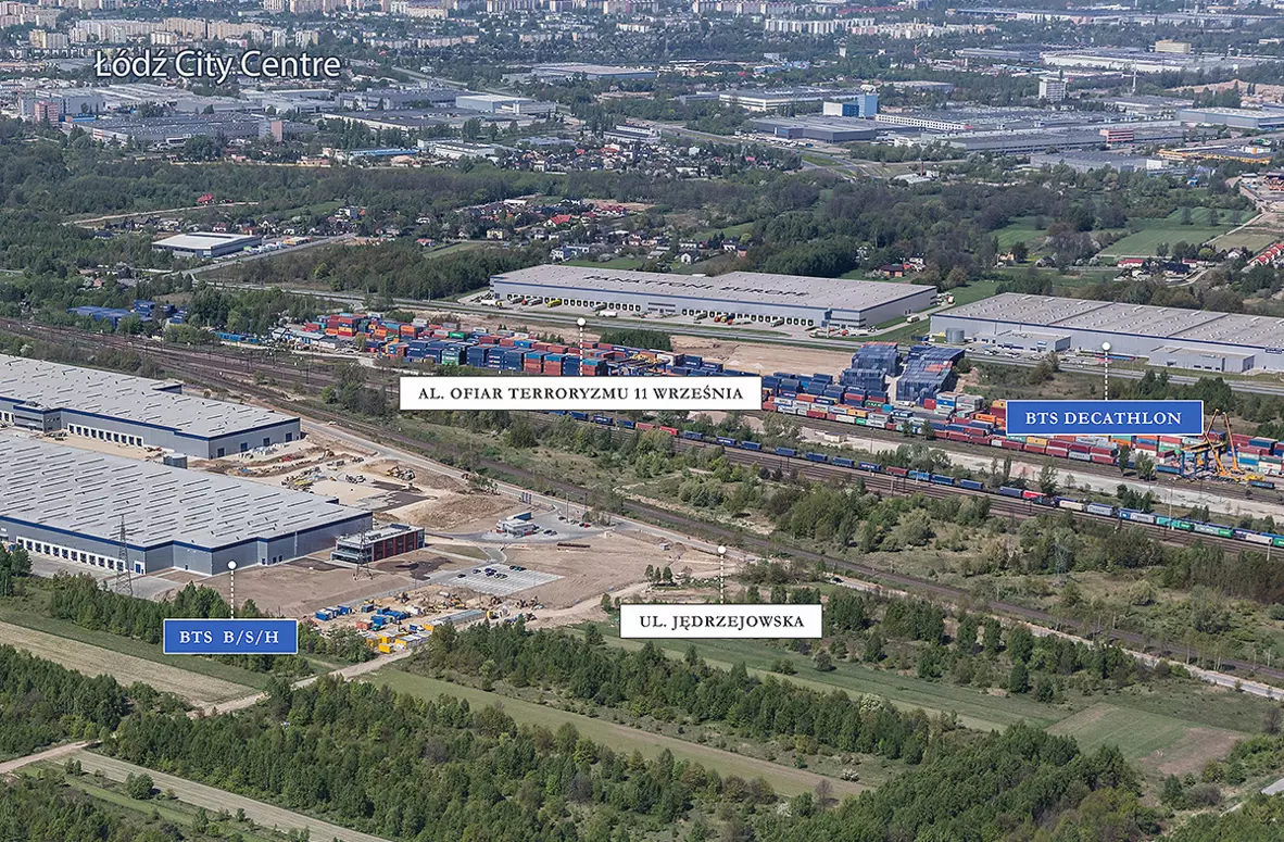 Plans for City Logistics Łodź II – 38,000 sqm available from February 2020