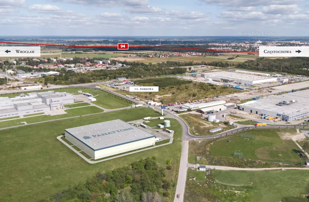 Panattoni Europe buduje 8 000 m kw. magazynu dla DSV Solutions w Skarbimierzu jako wsparcie logistyczne koncernu Mondelēz International.