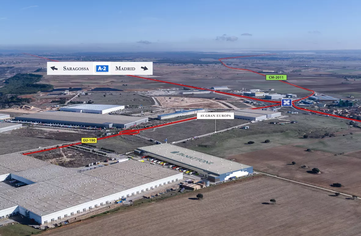 Panattoni will develop a 28,400 square meter industrial park in Torija, Spain