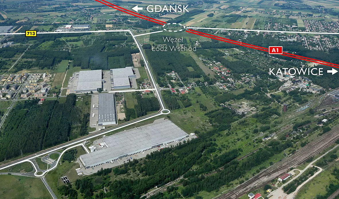 Central reloading warehouse for Pall-Ex Polska at Panattoni Park Łódź East.