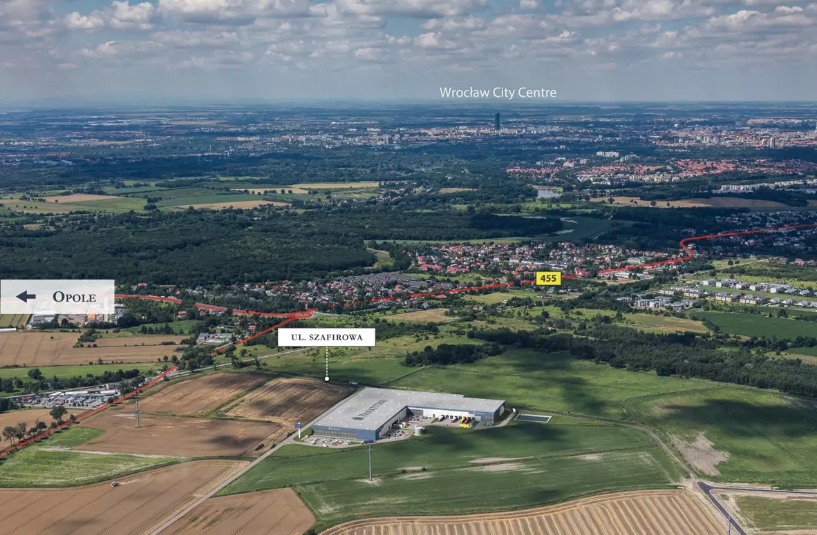 East of Wrocław – Panattoni is to develop 24,500 sqm in Dobrzykowice