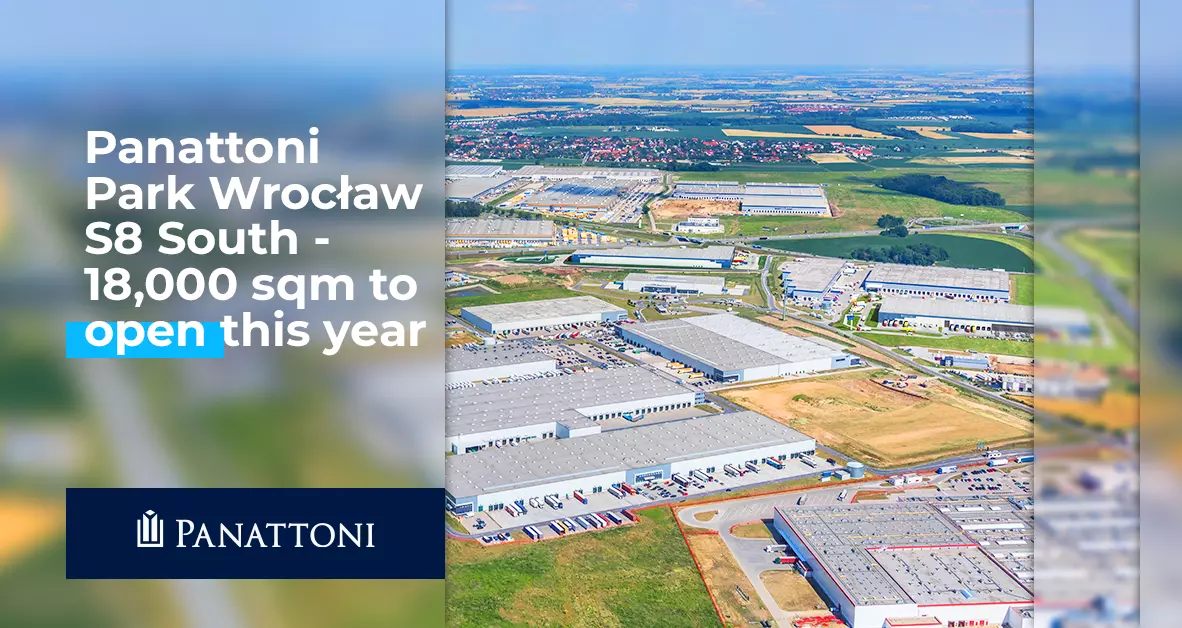 Panattoni Park Wrocław S8 South to open this year – with 18,000 sqm for domestic and international operations