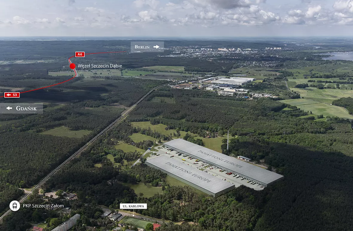 Pierce AB from Sweden to Panattoni Park Szczecin- more than 11,000 sqm for the motorcycle and motocross e-commerce business