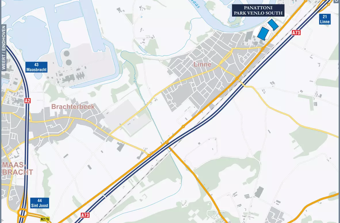 Panattoni Park Roermond map location image