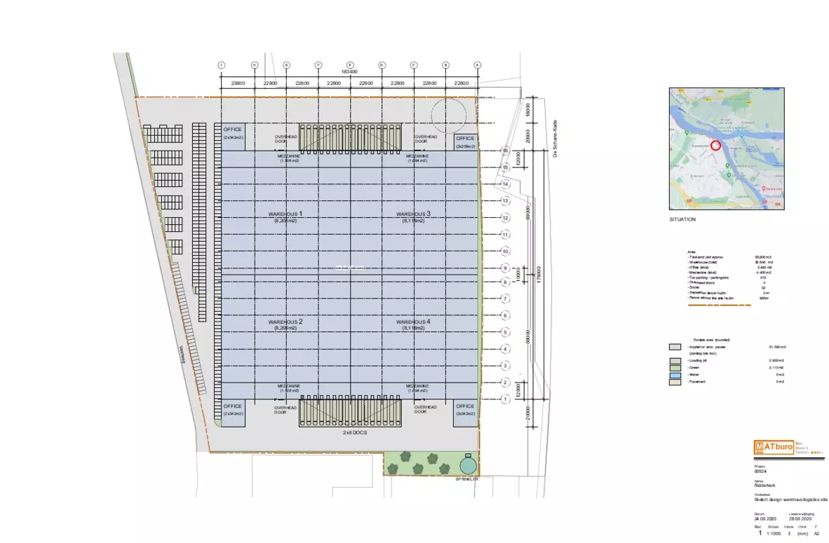 Panattoni Park Ridderkerk site plan image