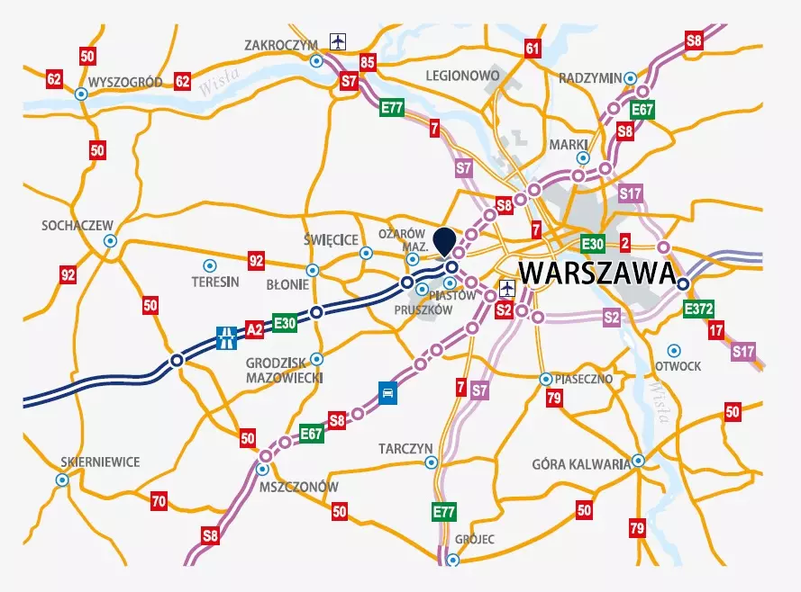 City Logistics Warsaw IIImap location image