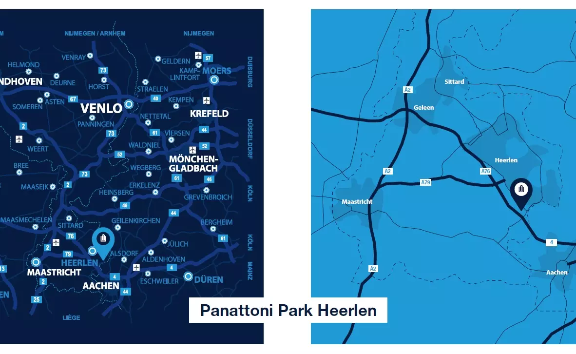Panattoni Park Heerlenmap location image