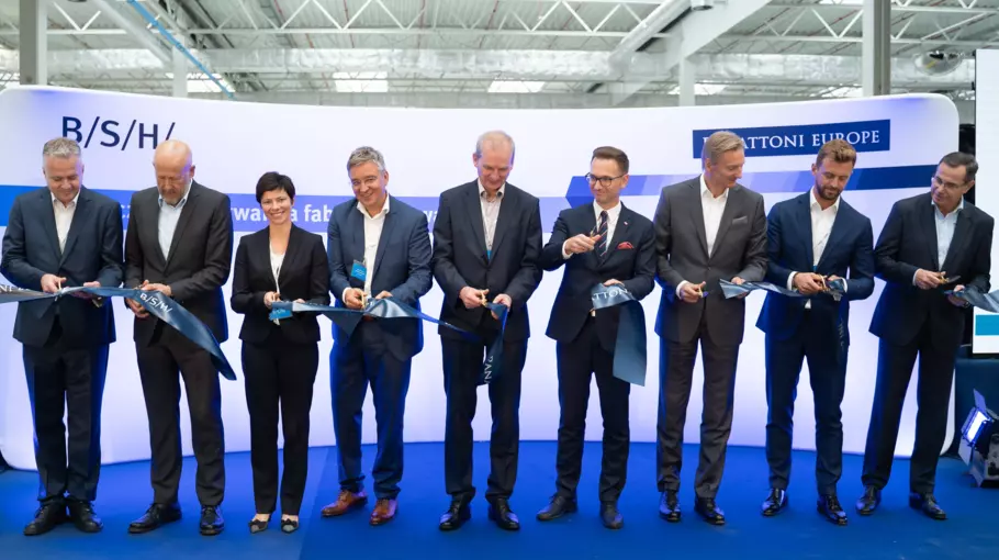 Panattoni Europe opens a BSH dishwasher factory in Łódź and breaks another record