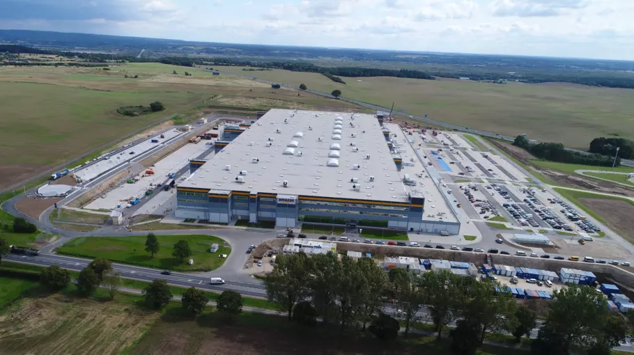 Panattoni Europe dostarczył centrum logistyki e-commerce dla firmy Amazon - 161 500 m kw. pod Szczecinem