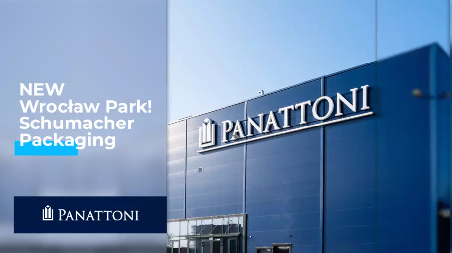 Panattoni Park Wrocław West Gate – start budowy i pierwszy najem. Schumacher Packaging zajmie 5670 m kw. 