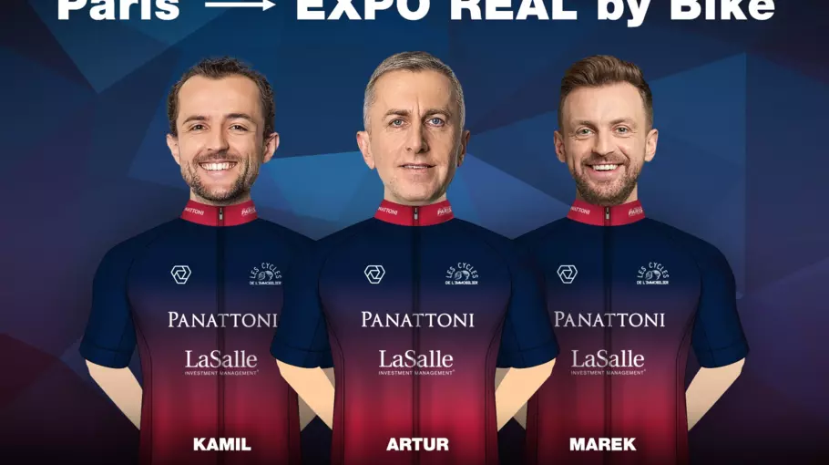 In the PARIS-TO-EXPO REAL 2019 breakaway group!