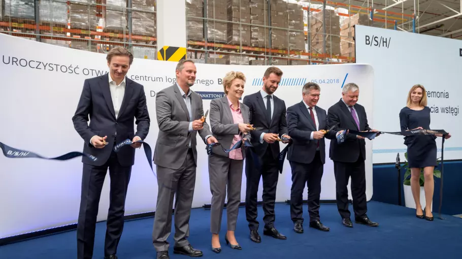 Panattoni Europe ukończył pierwszy obiekt Central European Logistics Hub - 79 tys. m kw. dla BSH Sprzęt Gospodarstwa Domowego