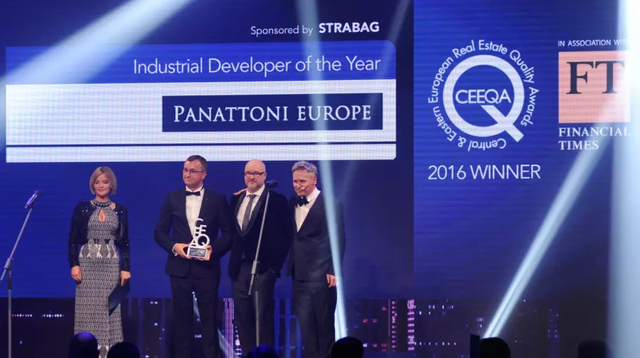 Panattoni Europe Przemysłowym Deweloperem Roku w CEEQA 2016 AWARDS