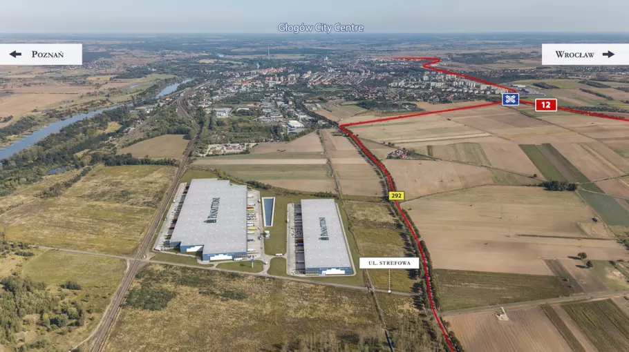 W Głogowie powstaje ponad 110 000 m kw. proekologicznej, zielonej powierzchni, a FM Logistic zajmie połowę pierwszego budynku