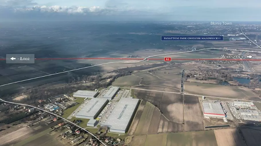 Raben Logistics Polska stawia na Panattoni Europe – 3 obiekty i 42 526 m kw. w Panattoni Park Grodzisk III