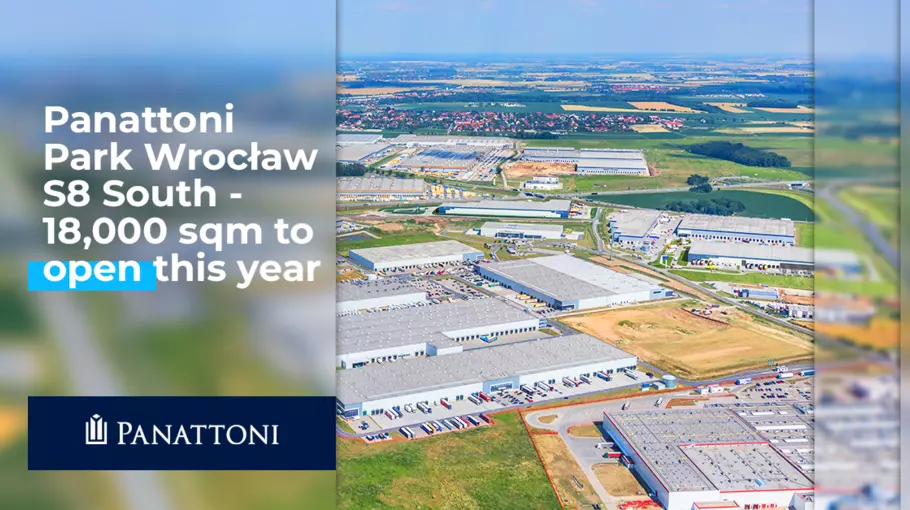 Panattoni Park Wrocław S8 South otwarty jeszcze w tym roku – 18 000 m kw. potencjału na działalność krajową i międzynarodową