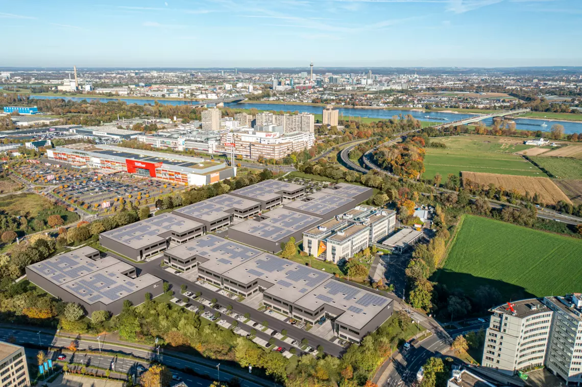City Dock Neuss - Oben