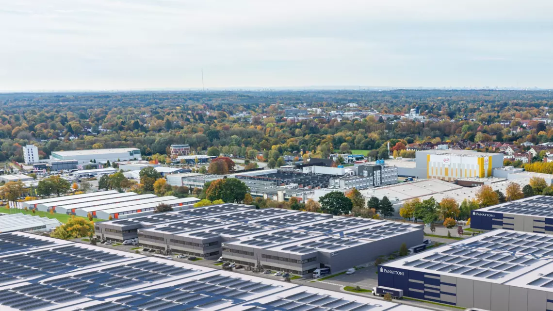 Visualisierung Panattoni Campus Ahrensburg