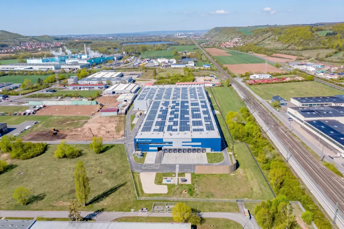 Panattoni Park Unterfranken Vogelperspektive 1