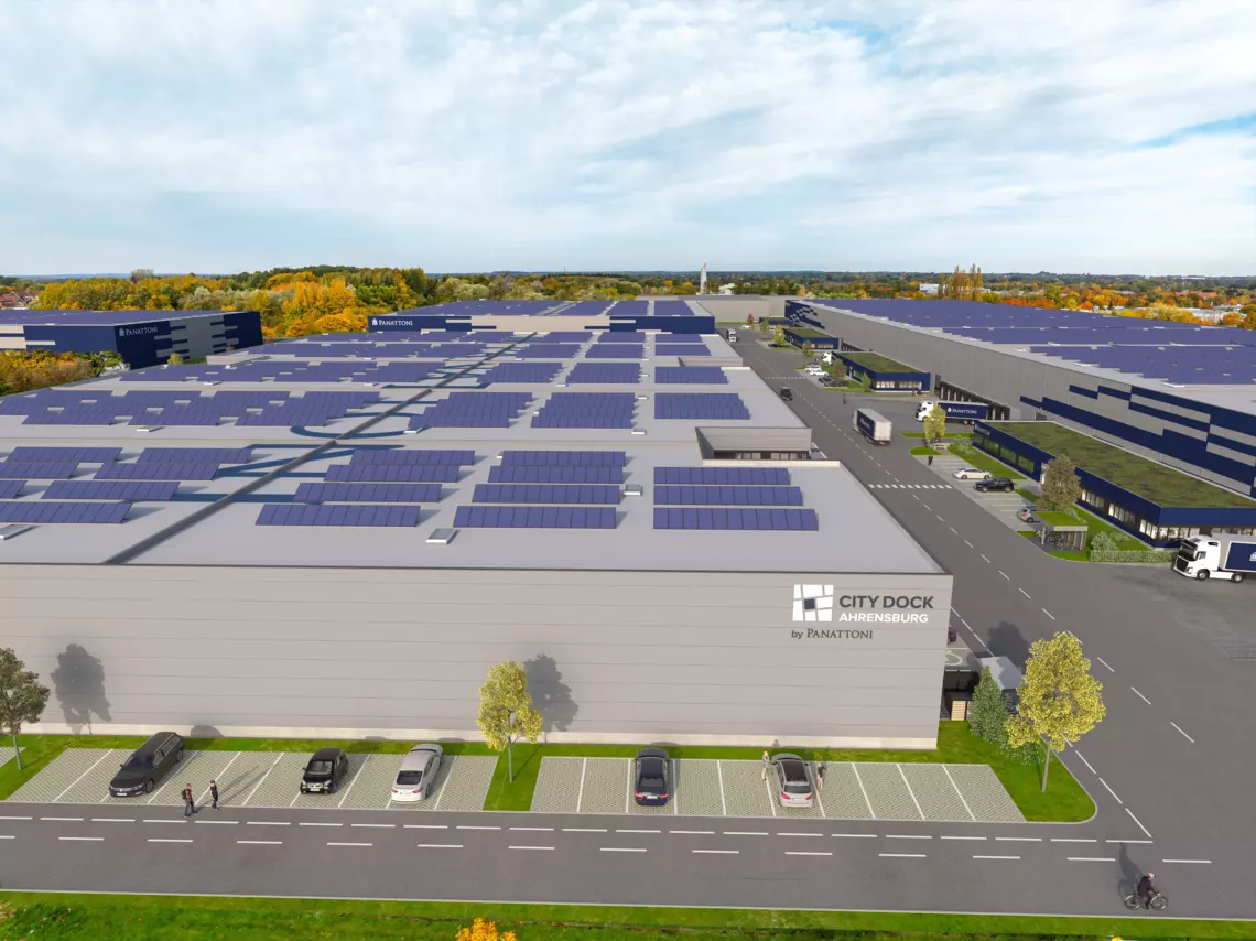 Visualisierung City Dock Ahrensburg