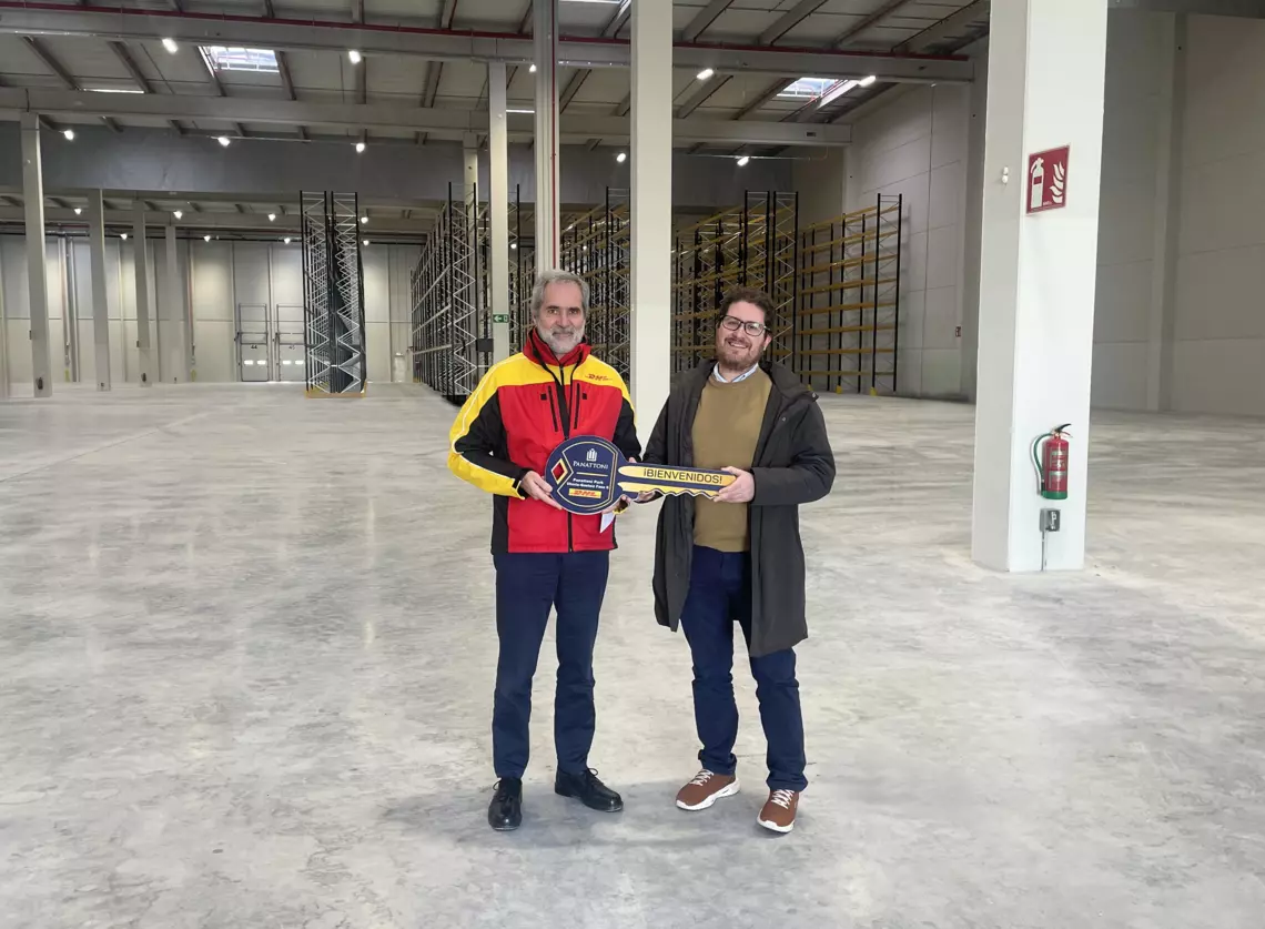 entrega llave dhl en vitoria