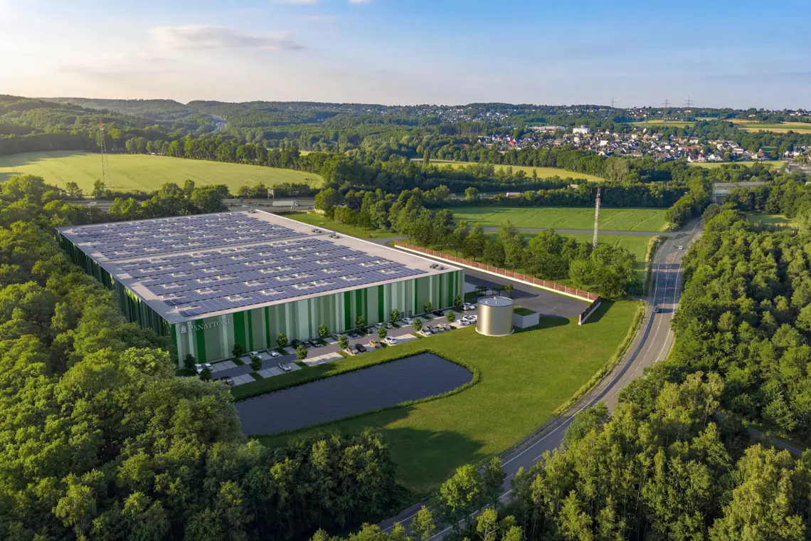 Panattoi Park Schwerte Autobahnansicht