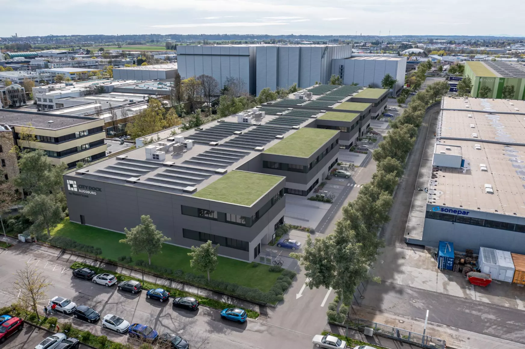 Pressebild Panattoni Campus Augsburg