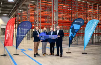 Panattoni Business Park Zdice předání klíče Toyota MHCZ