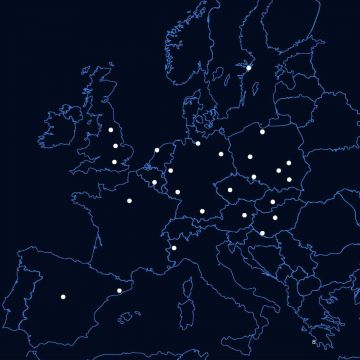 Standorte Europa