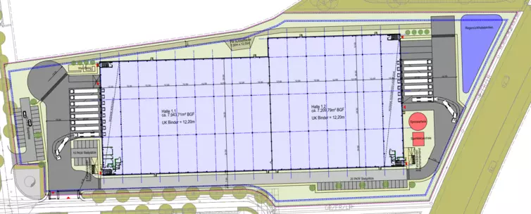 Lageplan BTS SF Filter Immendingen