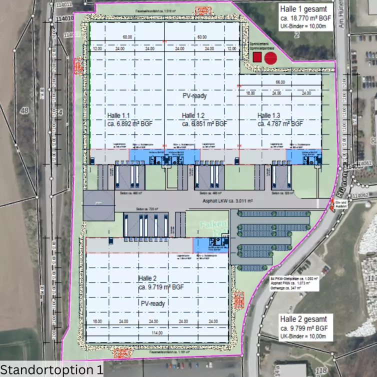 BTS Falkenhagen Standortoption 1