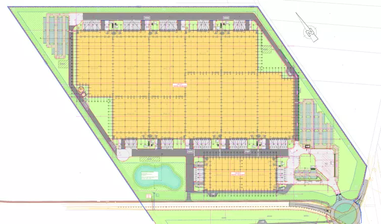 Layout - Halle (Saale) Nord - Könnern - nördliches Grundstück